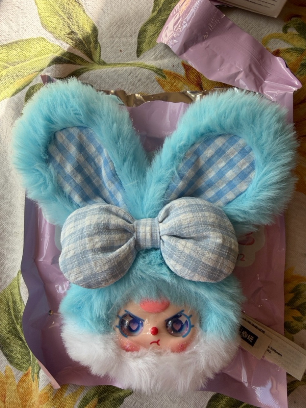 🩵 BABY THREE VANITY MIRROR V2 BAG CHARM KEYCHAIN 🩵 NWT 🩵 - Picture 6 of 16